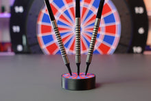 Lade das Bild in den Galerie-Viewer, Dartständer E-Dart Scheibe oder Steel-Dart Scheibe